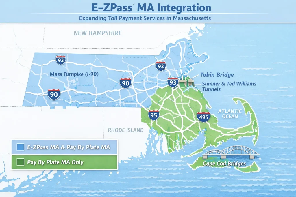 What Is PayByPlateMA? A Quick Overview for Every Driver 4 Tolled Routes in Massachusetts