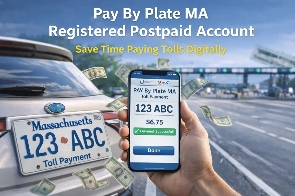 How to Set Up a Pay By Plate MA Registered Postpaid Account 2 Pay By Plate MA Registered Postpaid Account